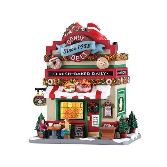 Lemax; Lemax® Caddington Village™ Donut Deli; Category:Christmas Buildings; Image:1